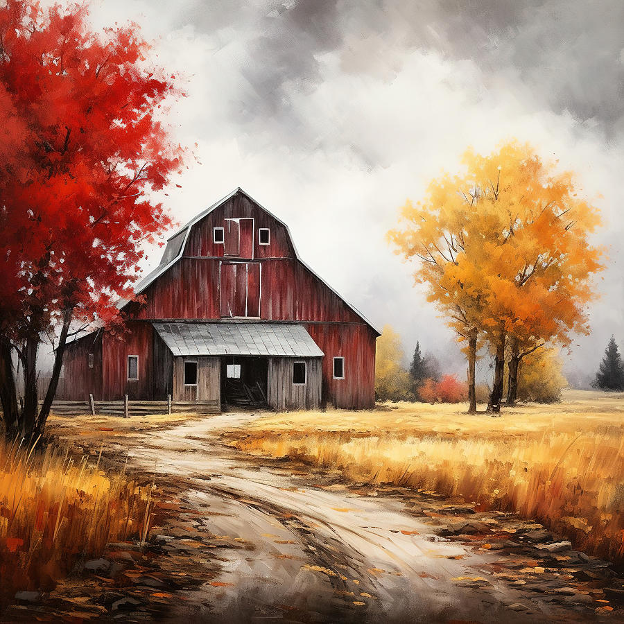 Red Rustic Barn Photograph by Athena Mckinzie - Fine Art America