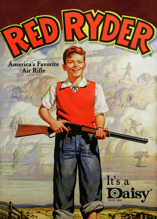 Red Ryder Vintage Sign Photograph by Donna Kennedy