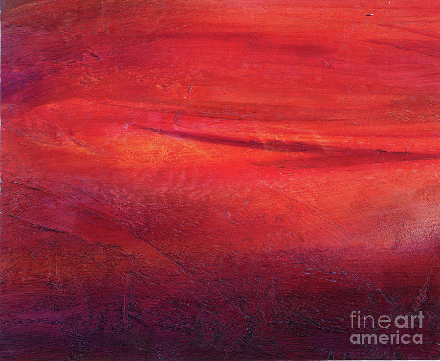 Desert Painting - Red Sands by Brandy Woods