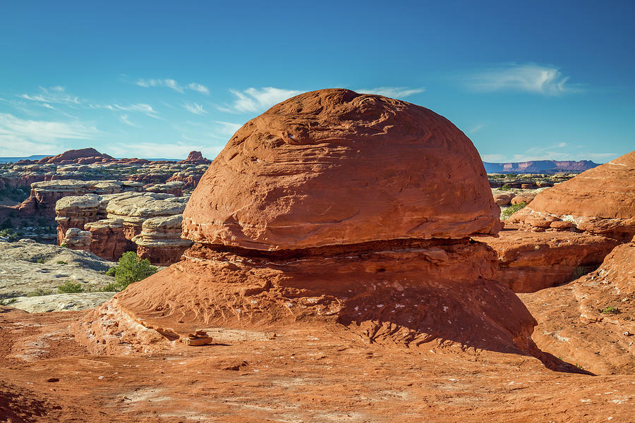 Red sandstone formation in Canyonlands Photograph by Pierre Leclerc Photography