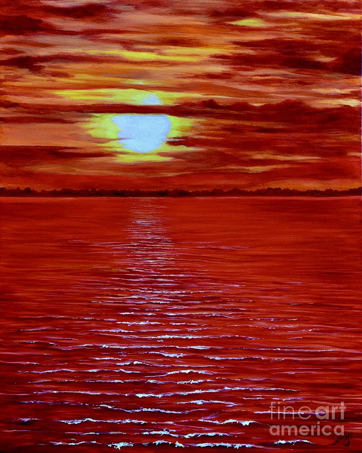 Red Sea Painting by AnnaJo Vahle
