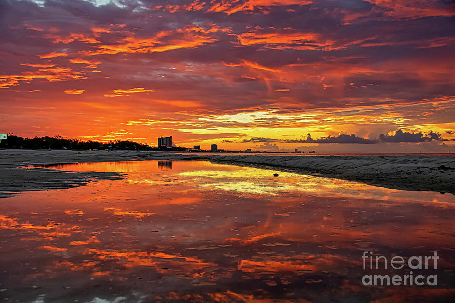 Red sky at morning Photograph by Brian Wright - Fine Art America