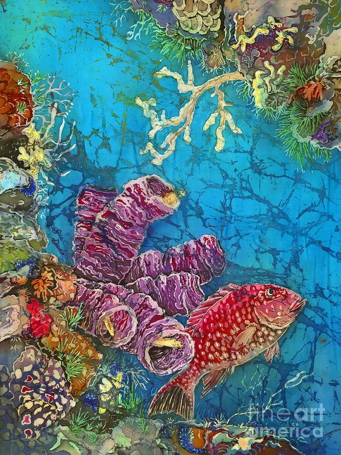Red Snapper Painting by Sue Duda