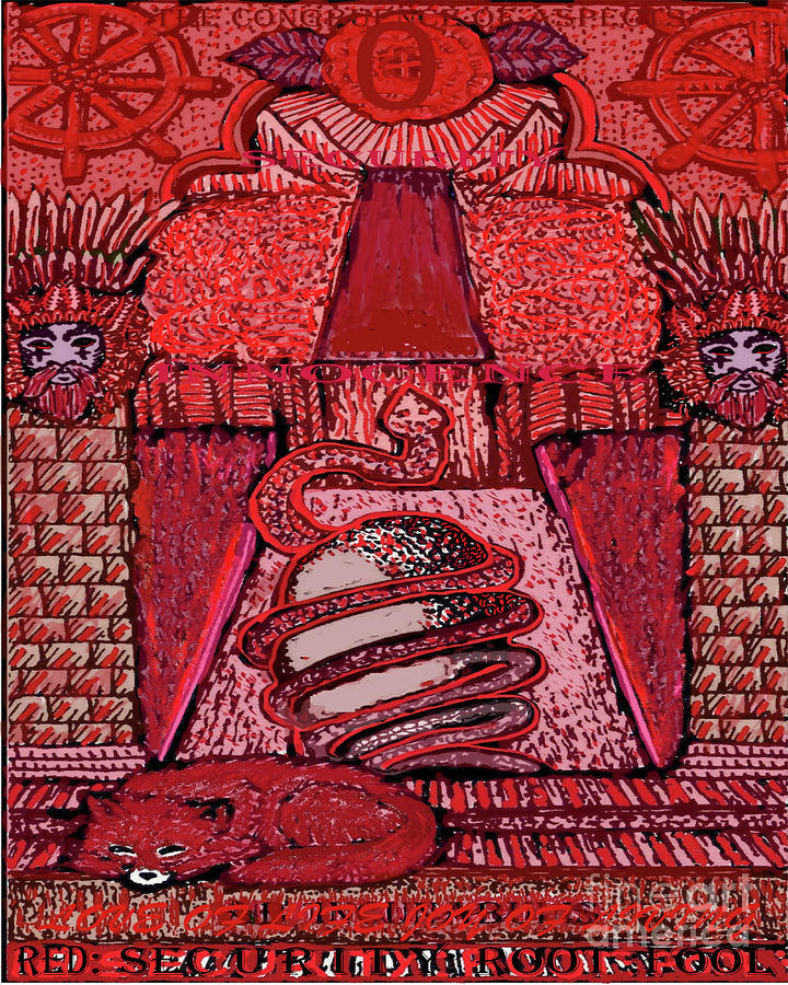 Red Painting by Sophia Landau