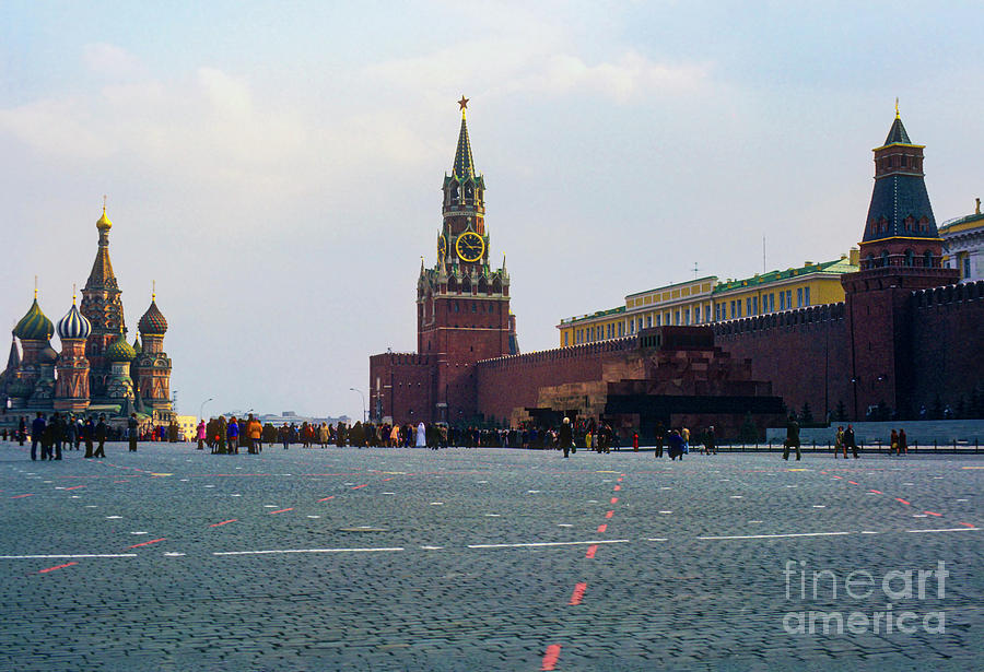 Red Square Photograph by Bob Phillips