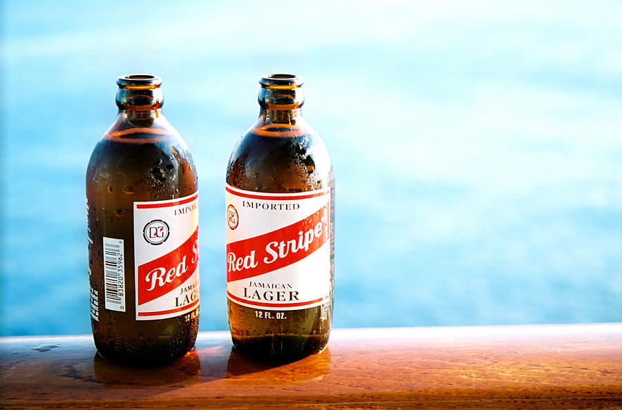 Red Stripe Photograph by Claude Taylor