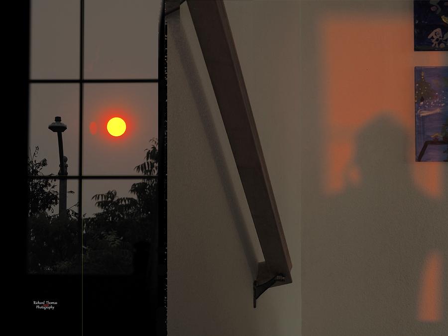 Red Sun Rise Inside and Out Photograph by Richard Thomas