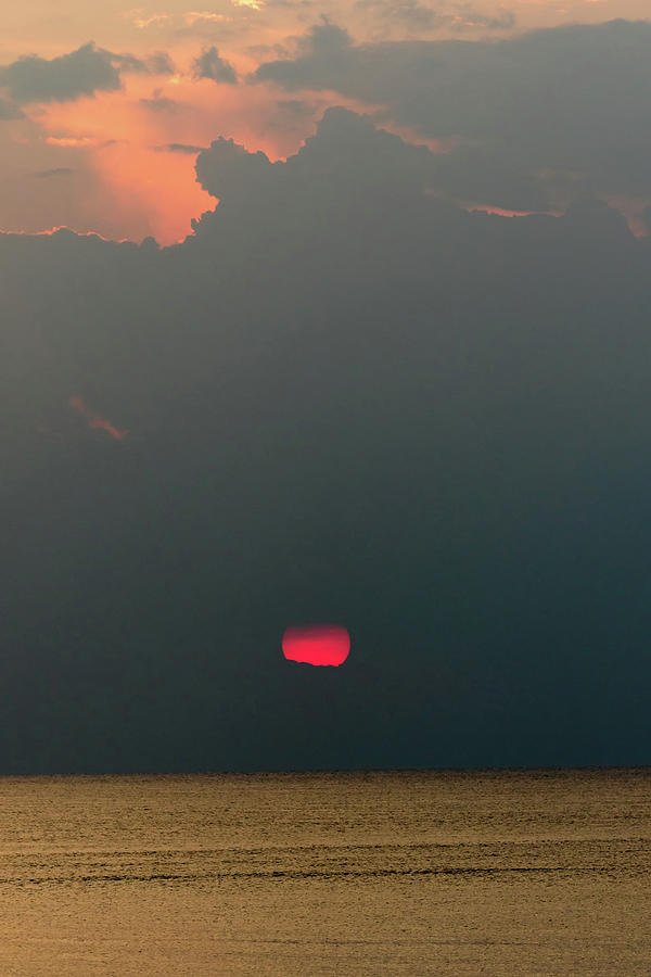 Red sun Photograph by Stelios Kleanthous