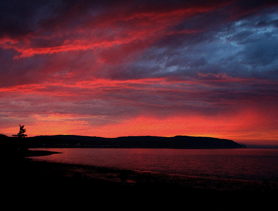 Red Sunset by Trevor Slauenwhite Red Sunset by Trevor Slauenwhite