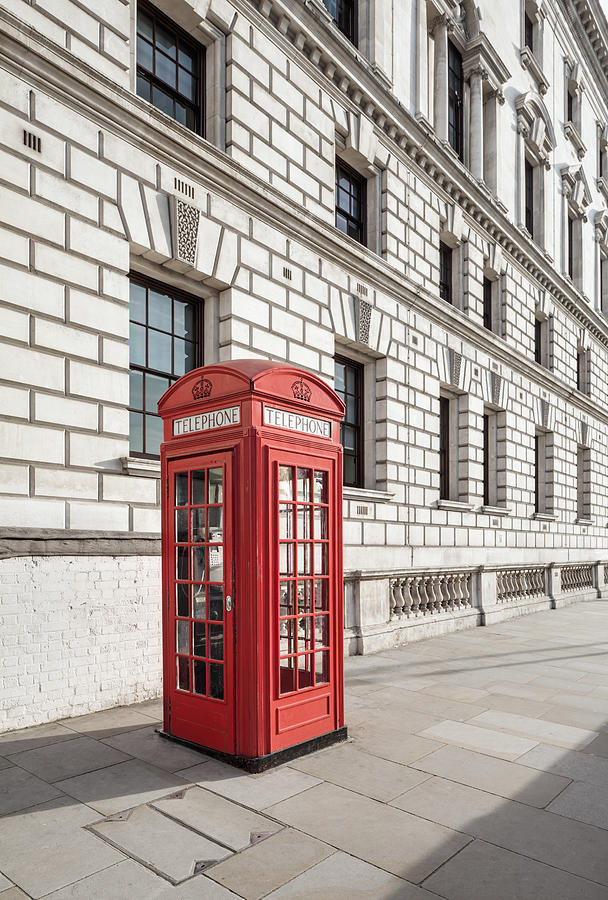 Red telephone box Photograph by Jorg Greuel