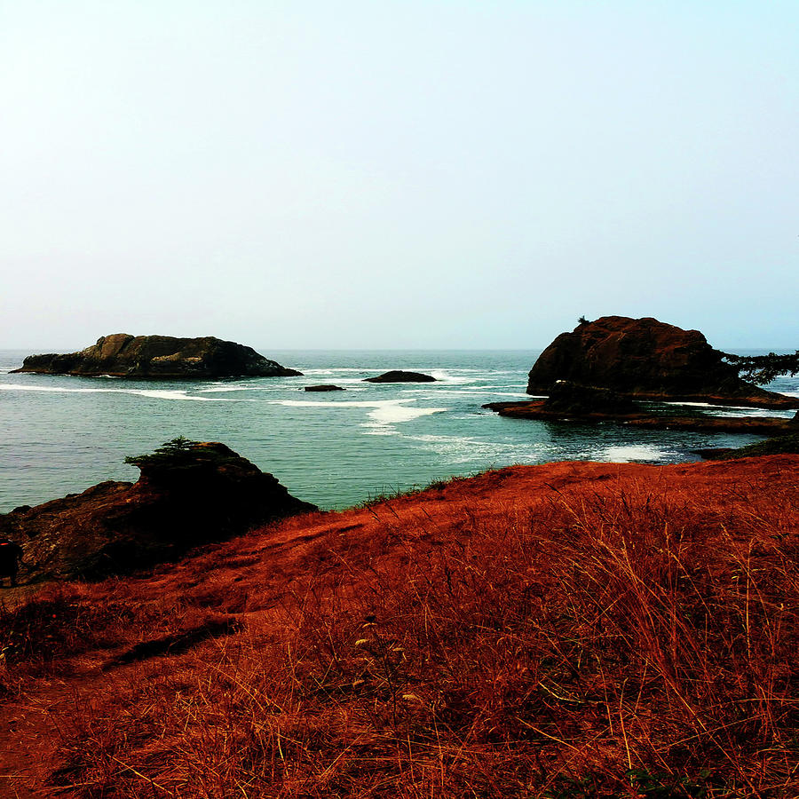 Red Thunder Rock Cove Photograph by Melinda Firestone-White