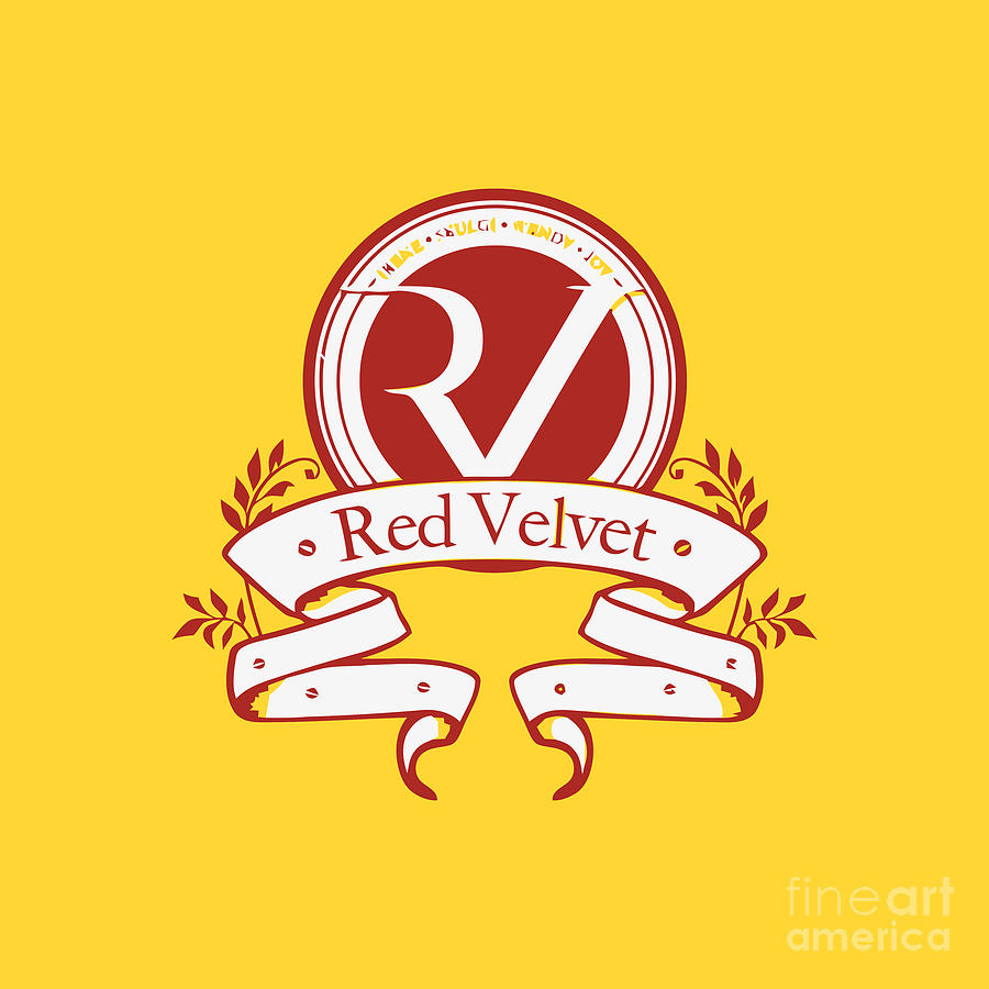 RED VELVET QUEENDOM LOGO RED