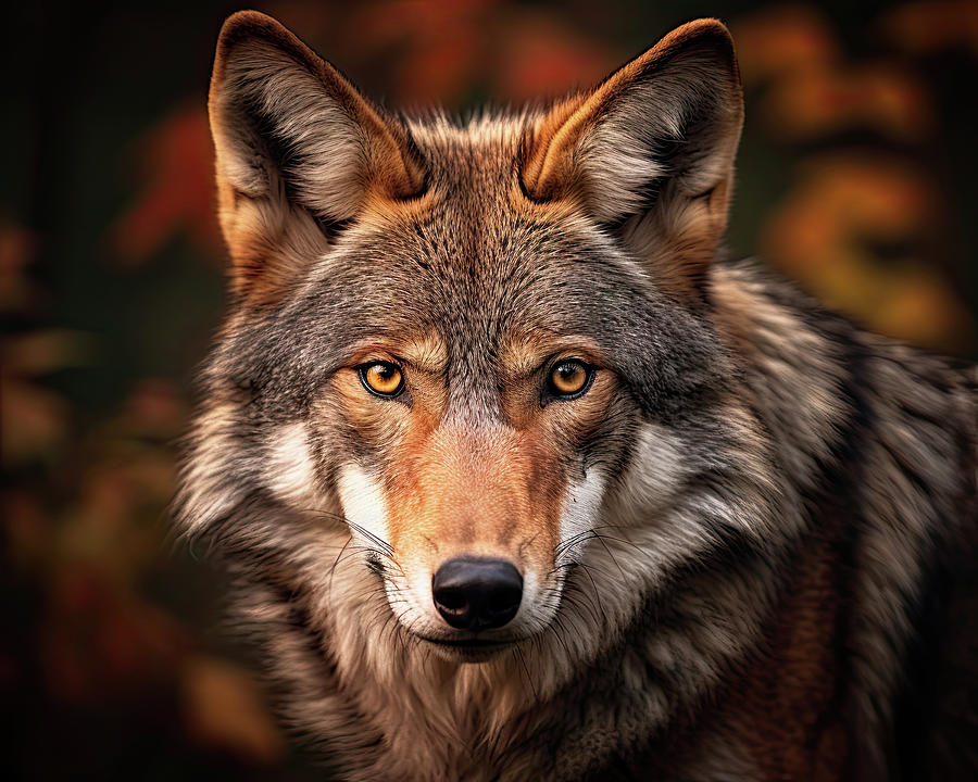 Scarlet Serenity Unleashed - Embracing the Grace of the Red Wolf in ...