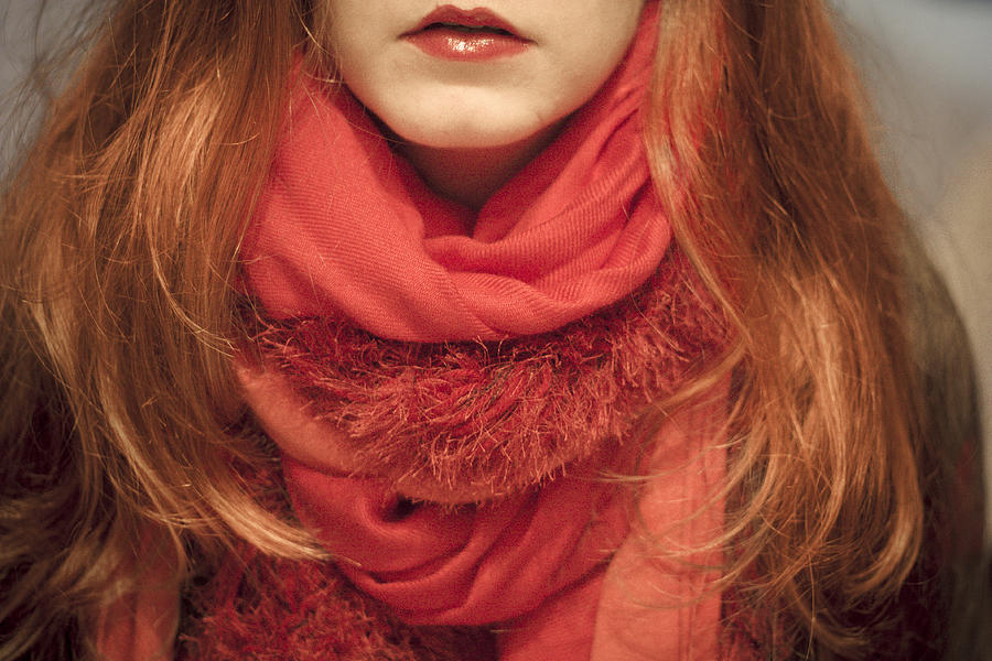 Red woman Photograph by Stephanie Reis
