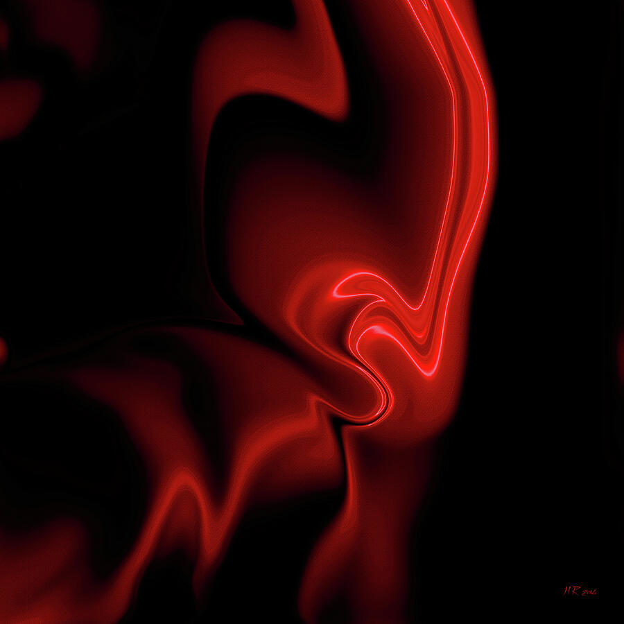 Red Wrap Digital Art by Bamalam Art Red Wrap Digital Art by Bamalam Art