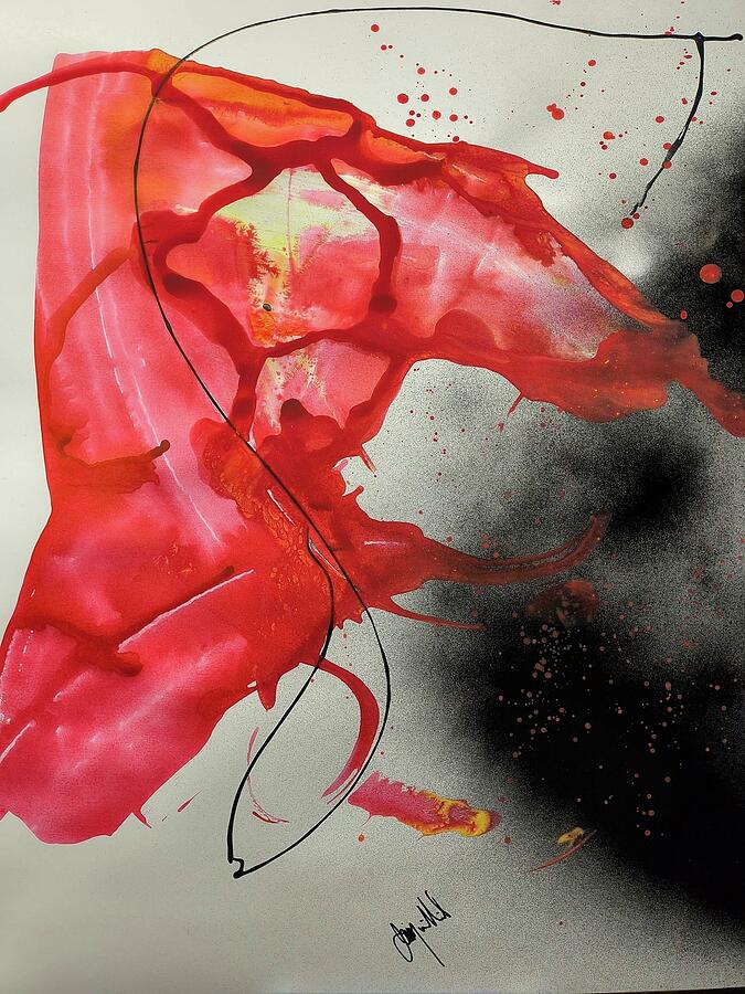 Red3 Painting by Jimmy Williams