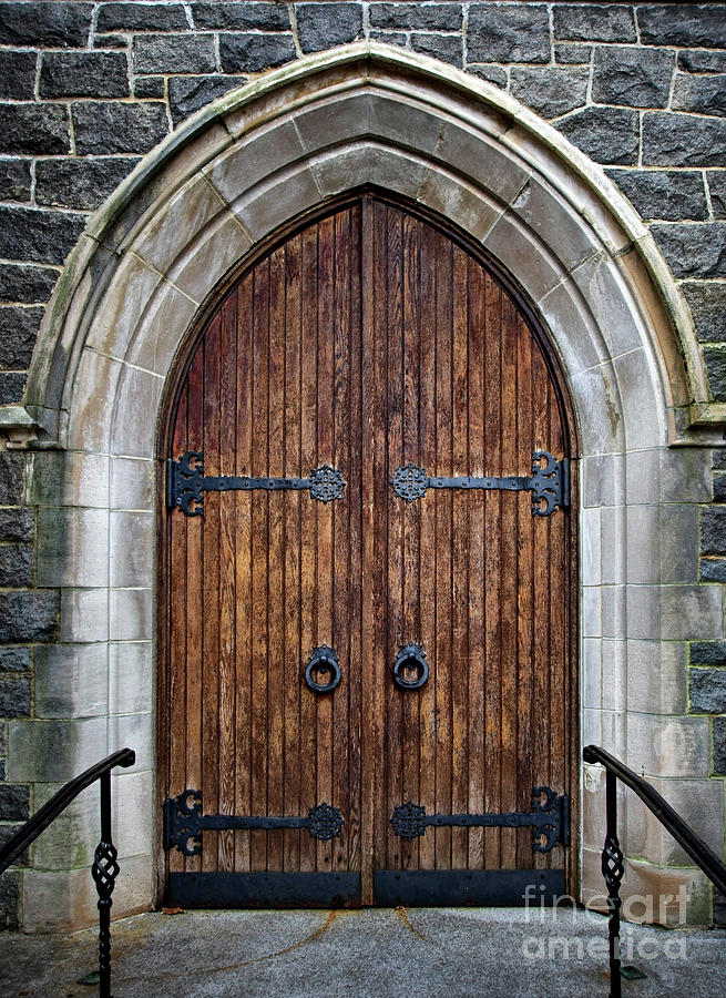 Redeemers Side Doors Photograph by Mark Miller