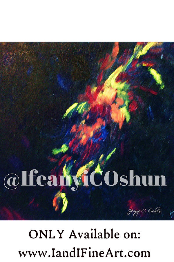 Abstract Painting - Redemption by Ifeanyi C Oshun