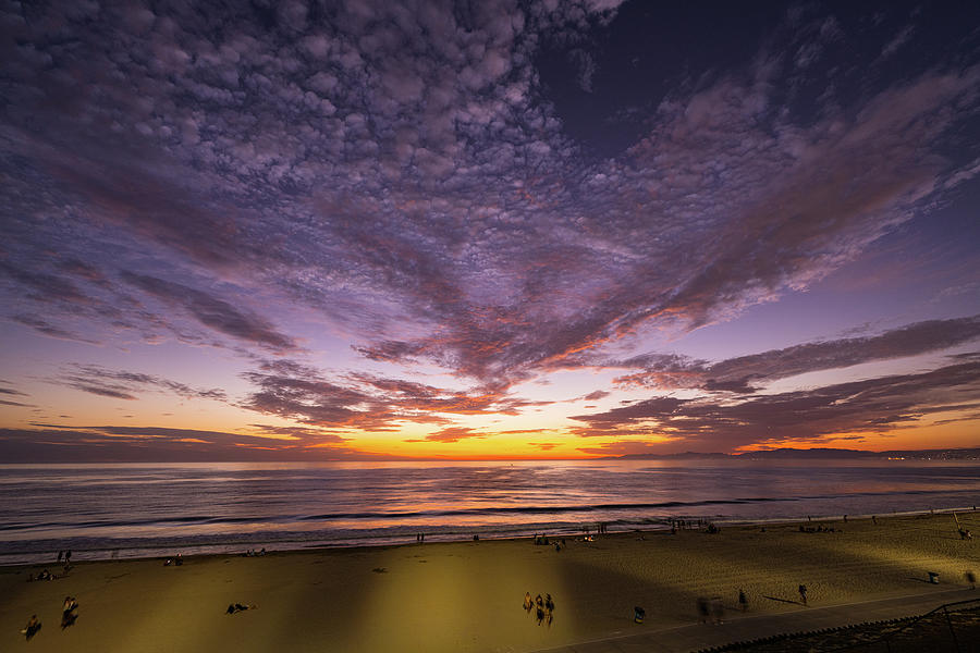 Redondo Beach Sunset Photograph by Ronald Dukat | Fine Art America