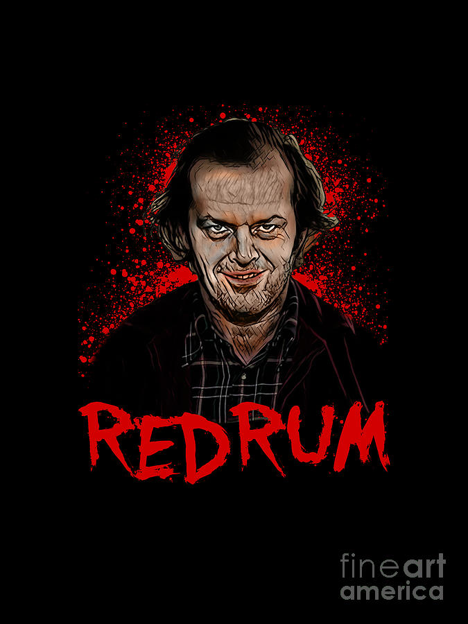 Redrum Digital Art by American Artist | Fine Art America