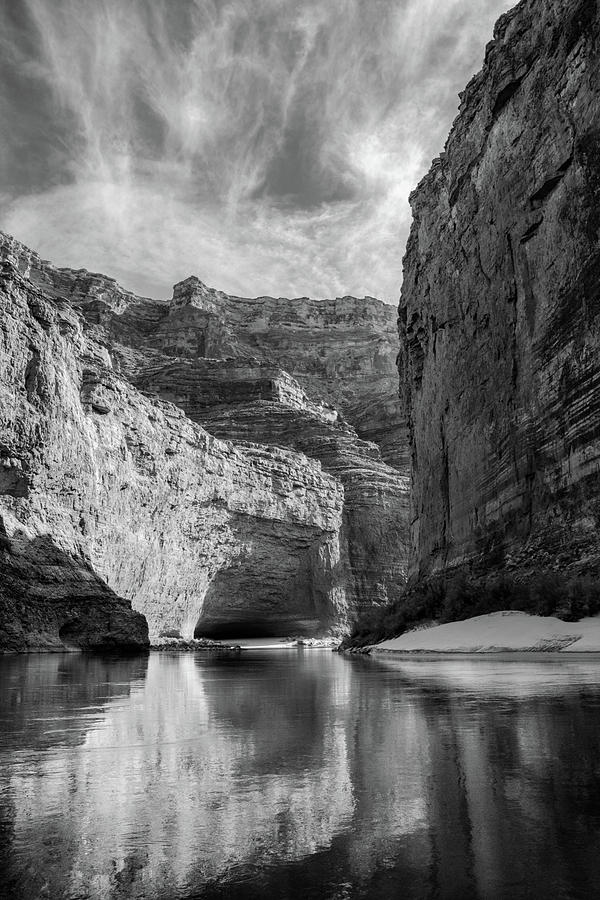 Redwall Cavern Black and White Photograph by Link Jackson