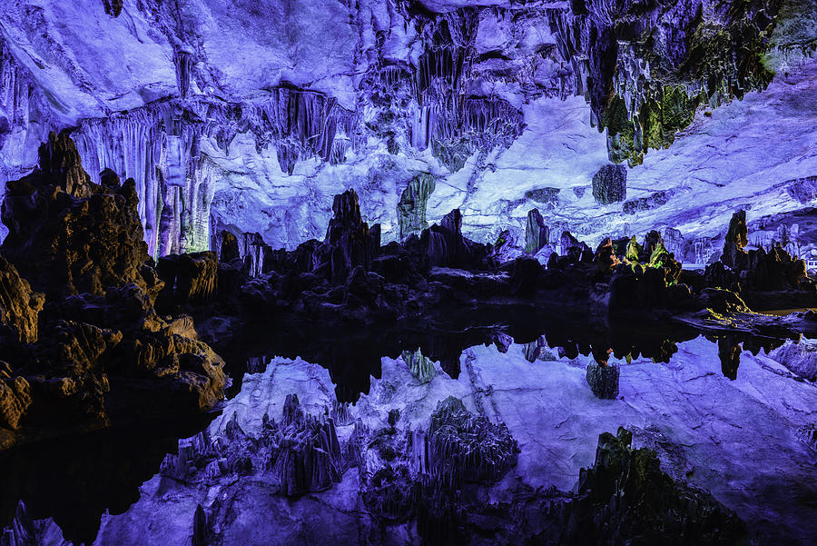 Reed Flute Cave, China-8 Photograph by Richard T. Wright