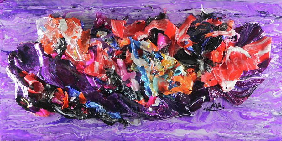 Reef Madness Painting by Madeleine Arnett