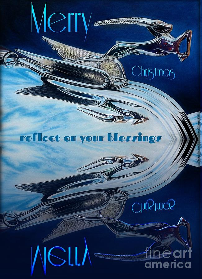 Reflect On Blessings Drawing by David Neace