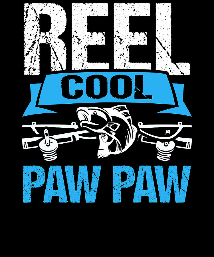 Paw Paw Shirt Reel Cool Paw Paw Retro Vintage Paw Paw Gift T-Shirt