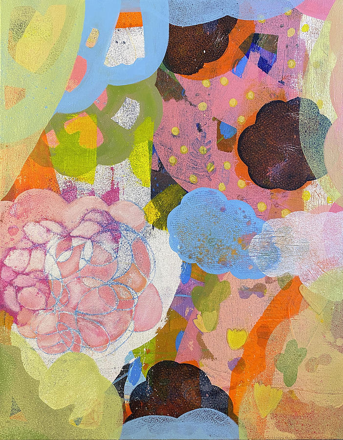 Abstract Painting - Reeling In The Years by Cheri Glover Abstract Painting - Reeling In The Years by Cheri Glover