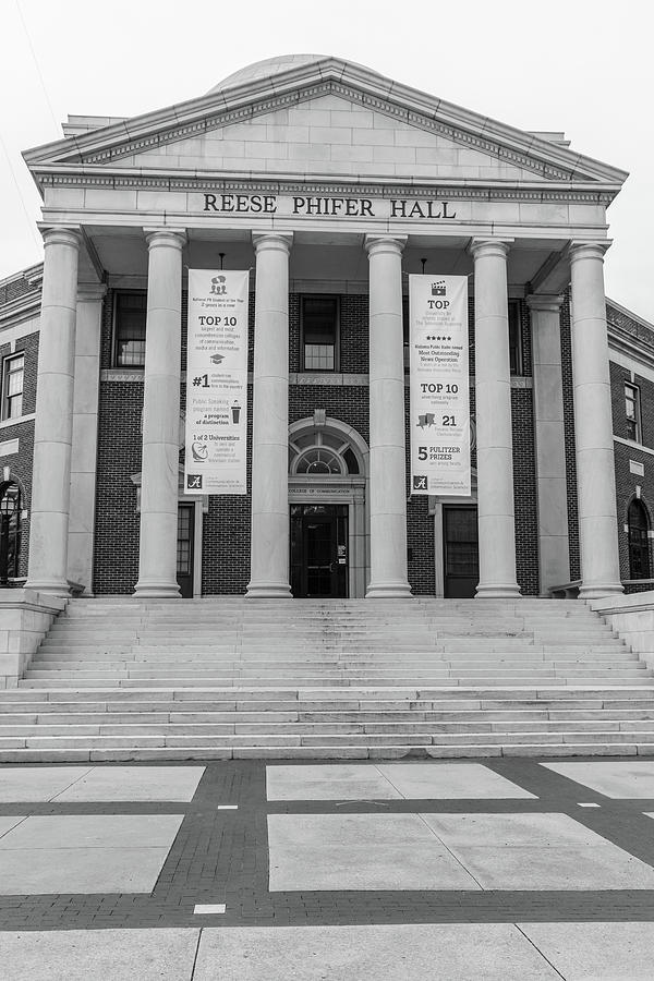 Reese Phifer Hall University of Alabama  Photograph by John McGraw