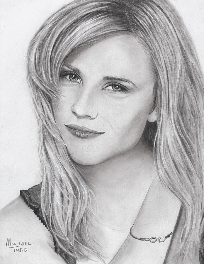 Reese Witherspoon Drawing by Michael Todd - Fine Art America