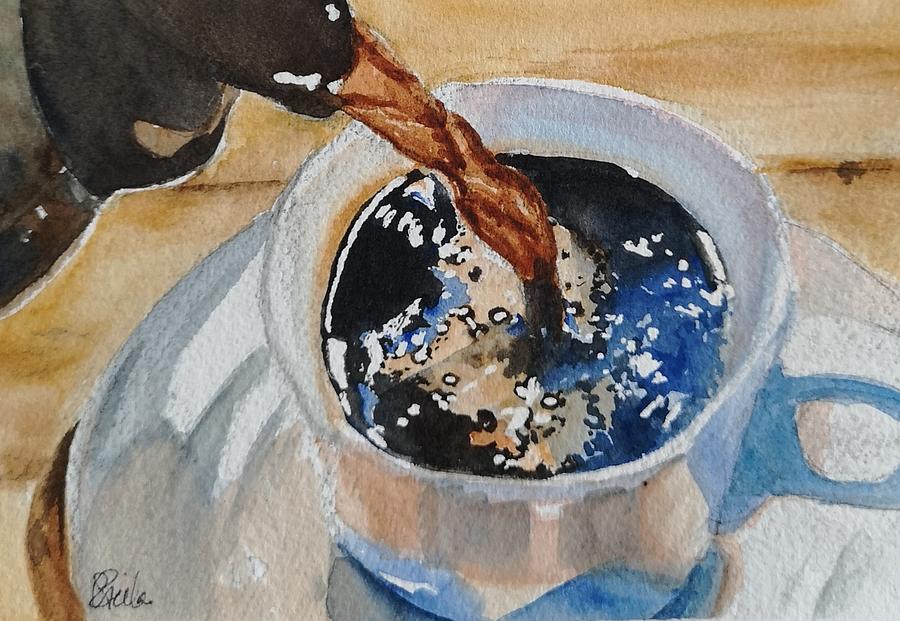 Refill Please Painting by Sheila Romard