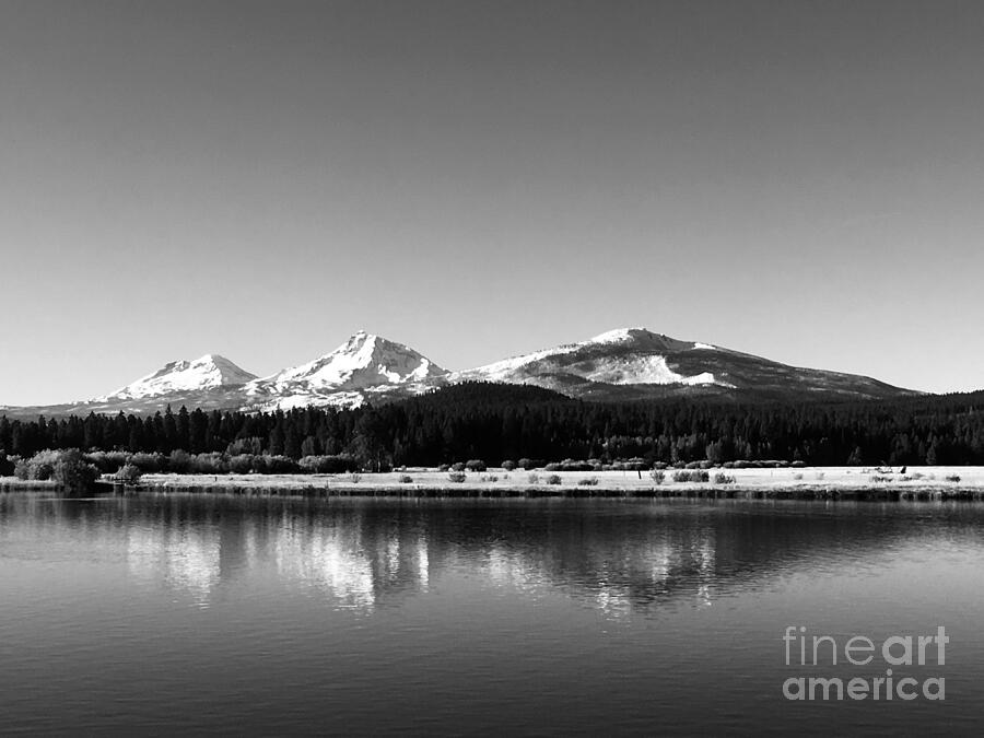Reflection of Three Sisters Black and White Photograph by Saving Memories By Making Memories Reflection of Three Sisters Black and White Photograph by Saving Memories By Making Memories