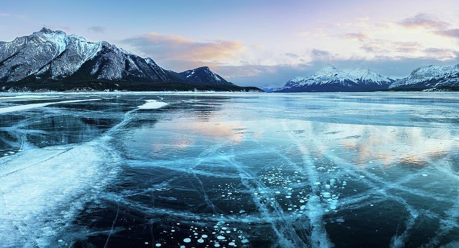 Reflected Ice Photograph by Alex Mironyuk