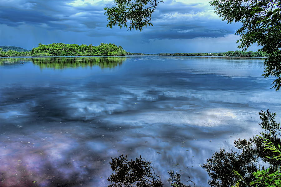 Reflecting On A Storm Over Lake Wausau Photograph by Dale Kauzlaric
