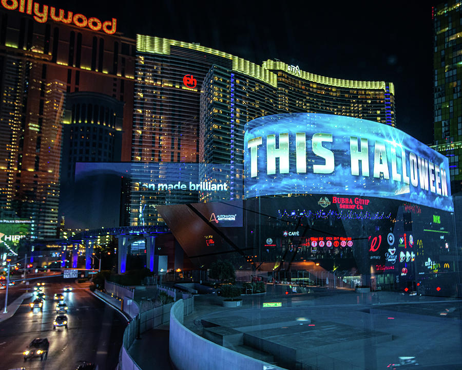 Las Vegas Photograph - Reflecting the Strip by Joseph Smith