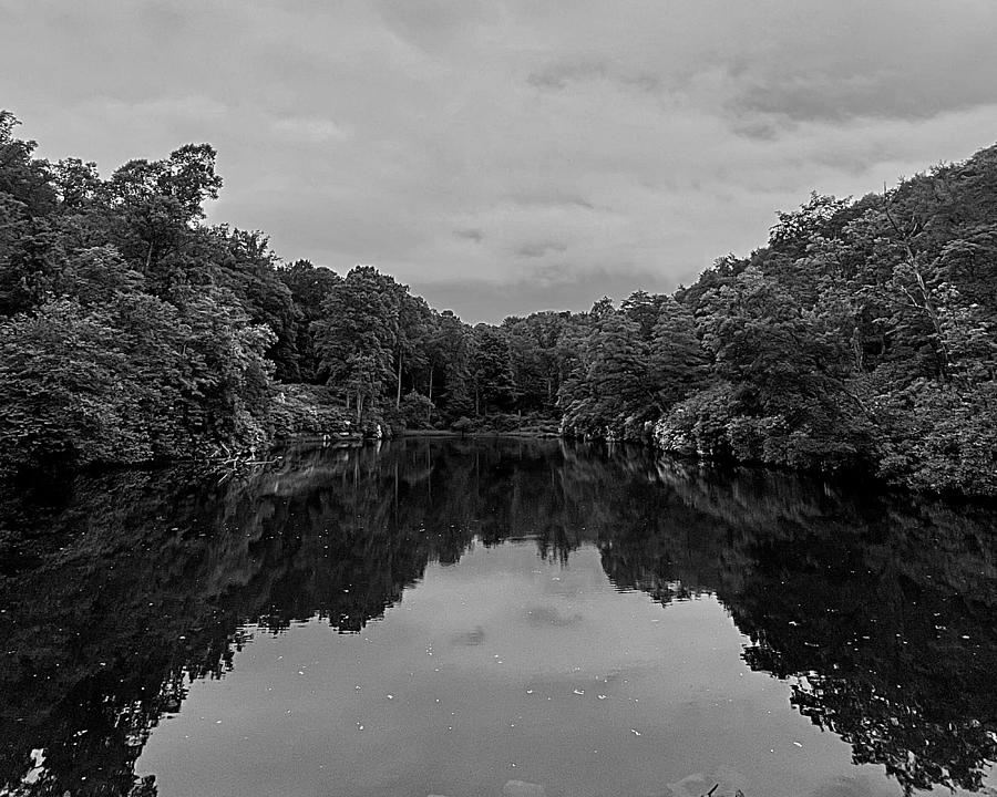 Reflecting Waters BW Photograph by Lee Darnell