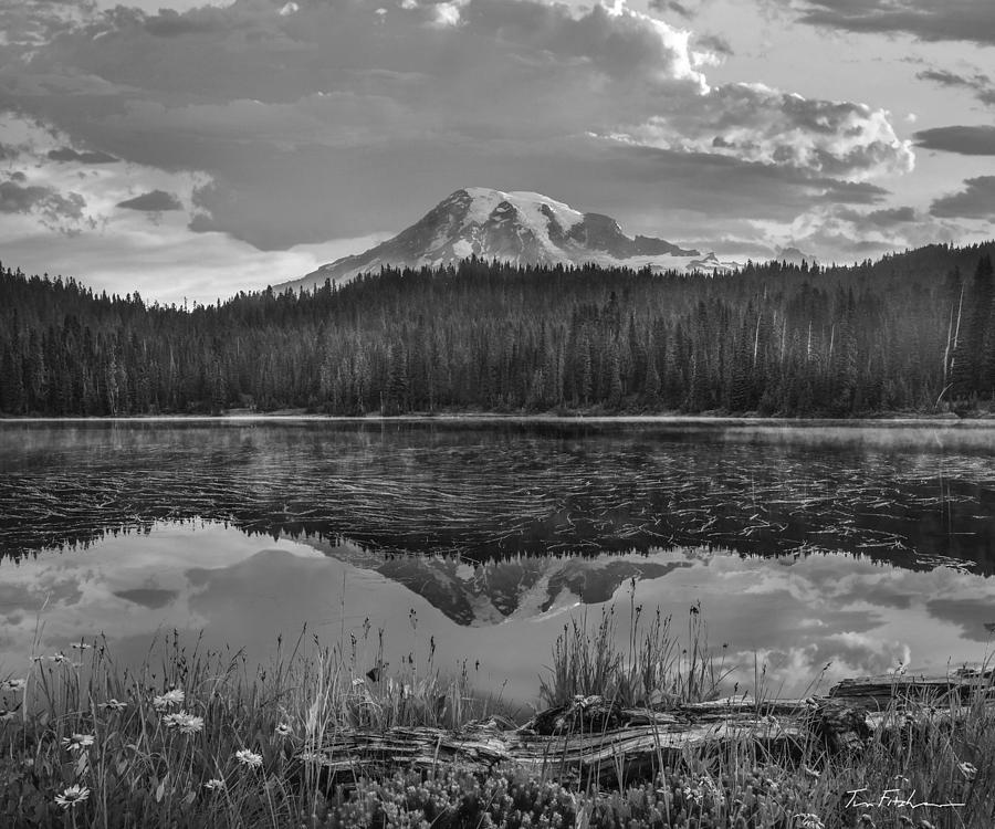 Reflection Lake, Mount Rainier National P Photograph by Tim Fitzharris