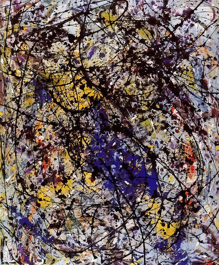 Reflection Painting - Reflection of the Big Dipper by Jackson Pollock