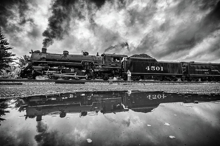 Reflection Of The Southern 4501 Photograph