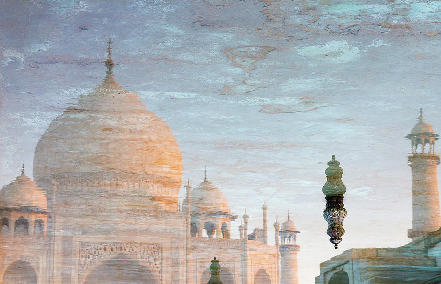 Reflection of the Taj Mahal Photograph by Radek Kucharski - Fine Art ...