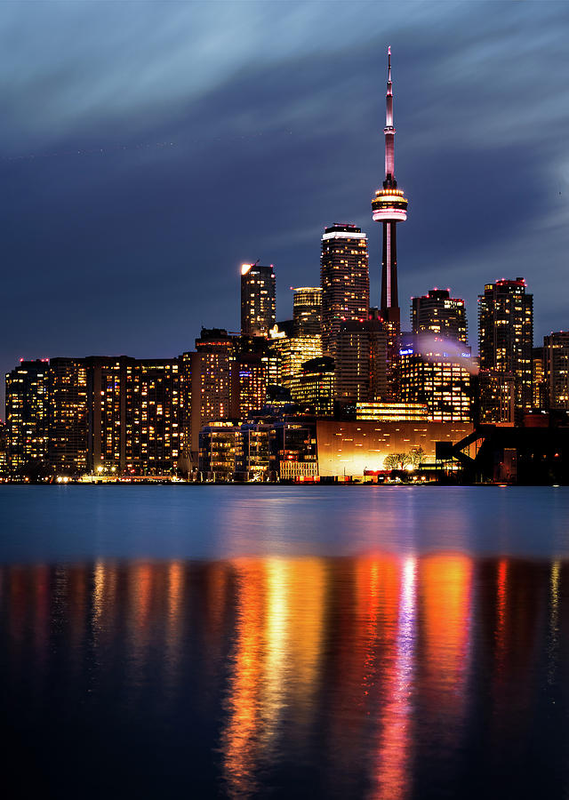 Reflection of Toronto Skyline Photograph by Sayantan Basu - Fine Art ...