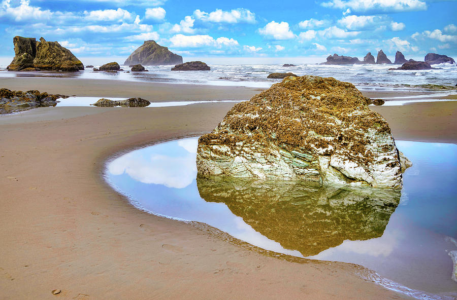 Reflection Rock Photograph by Jerry Cahill