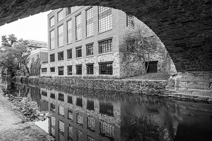 Reflection Under the Bridge in Georgetown Photograph by Liz Albro