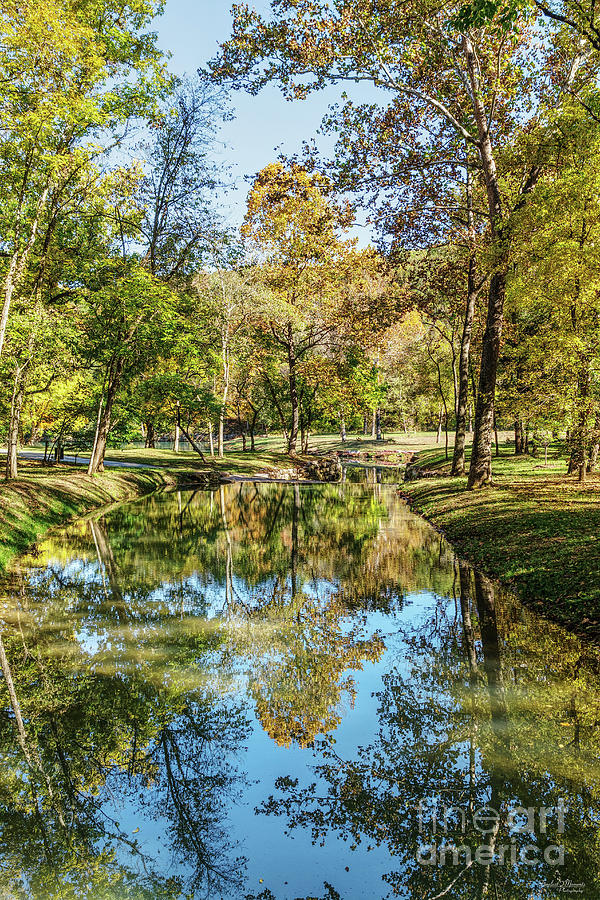 Reflections At Dogwood Creek Photograph by Jennifer White
