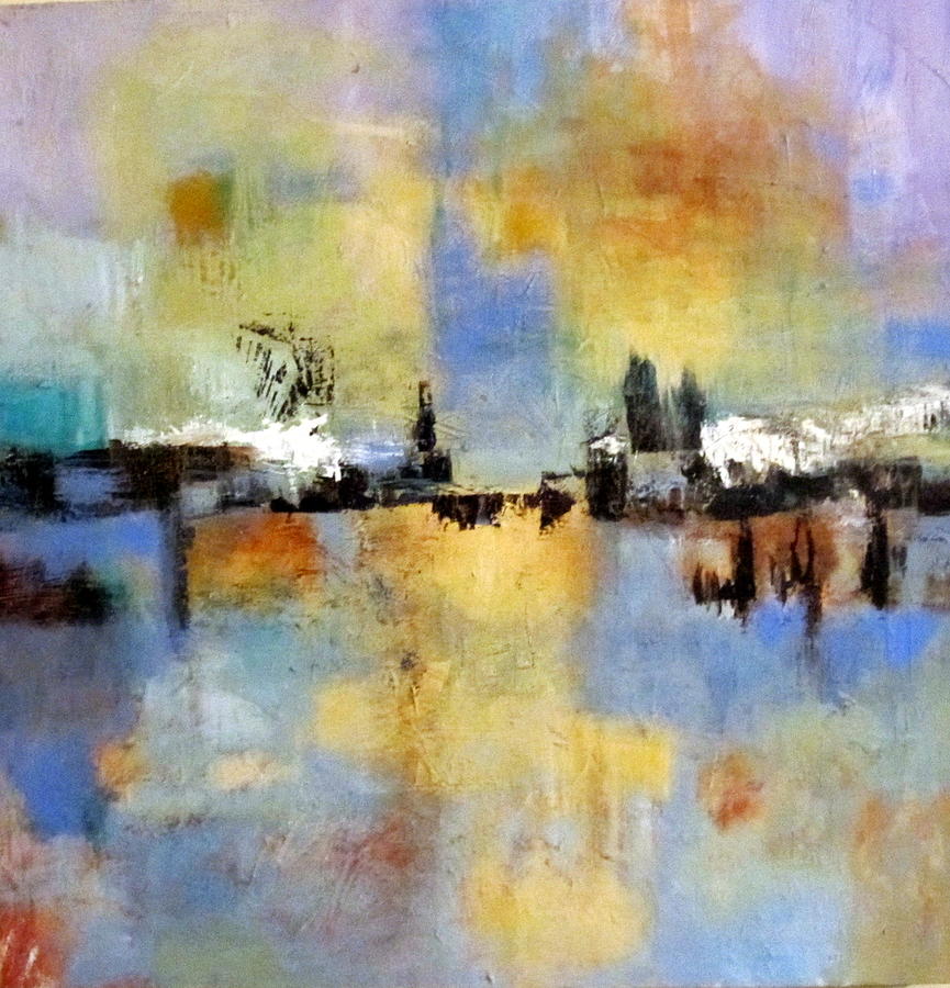 Reflections at Dusk Painting by Neema Lakin-Dainow