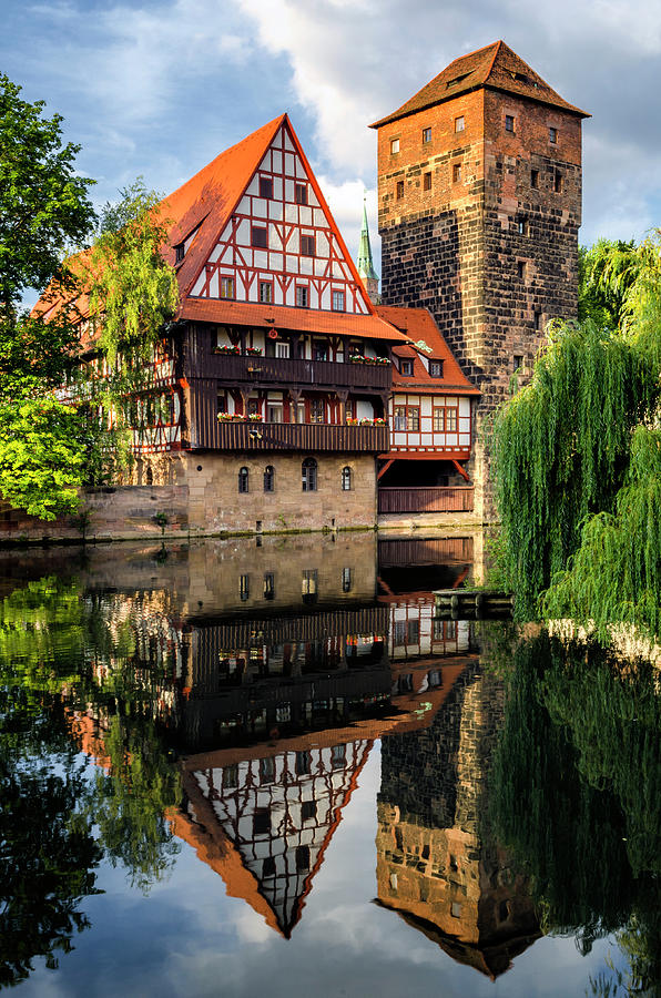 Reflections at Nuremberg Photograph by Pablo Lopez