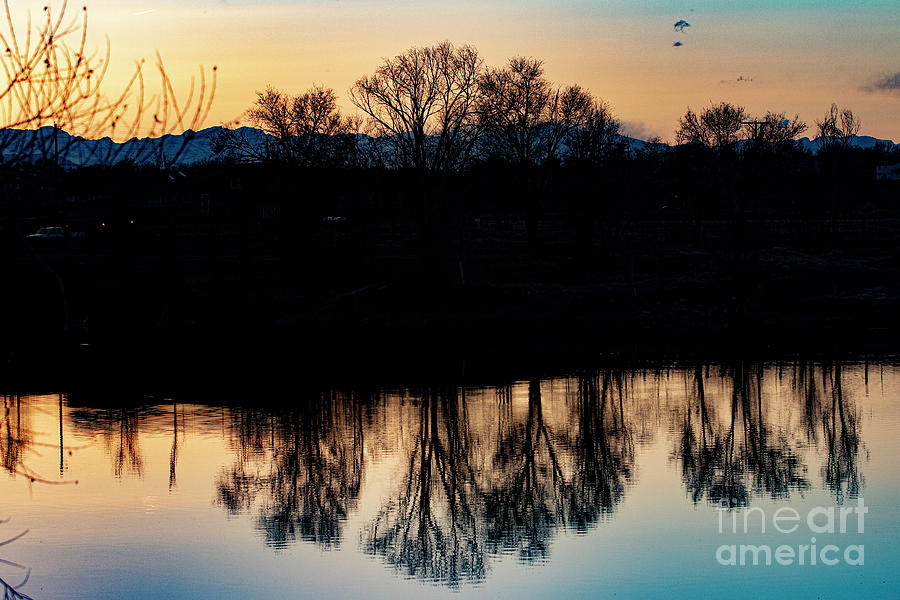 Reflections at Sunset  Photograph by Amanda Armstrong