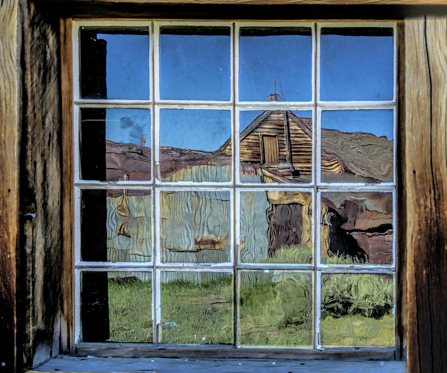 Reflections in Bodie Photograph by Cheryl Strahl